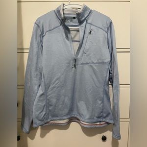 5.11 Tactical Women’s 1/4 zip top, light blue Large
